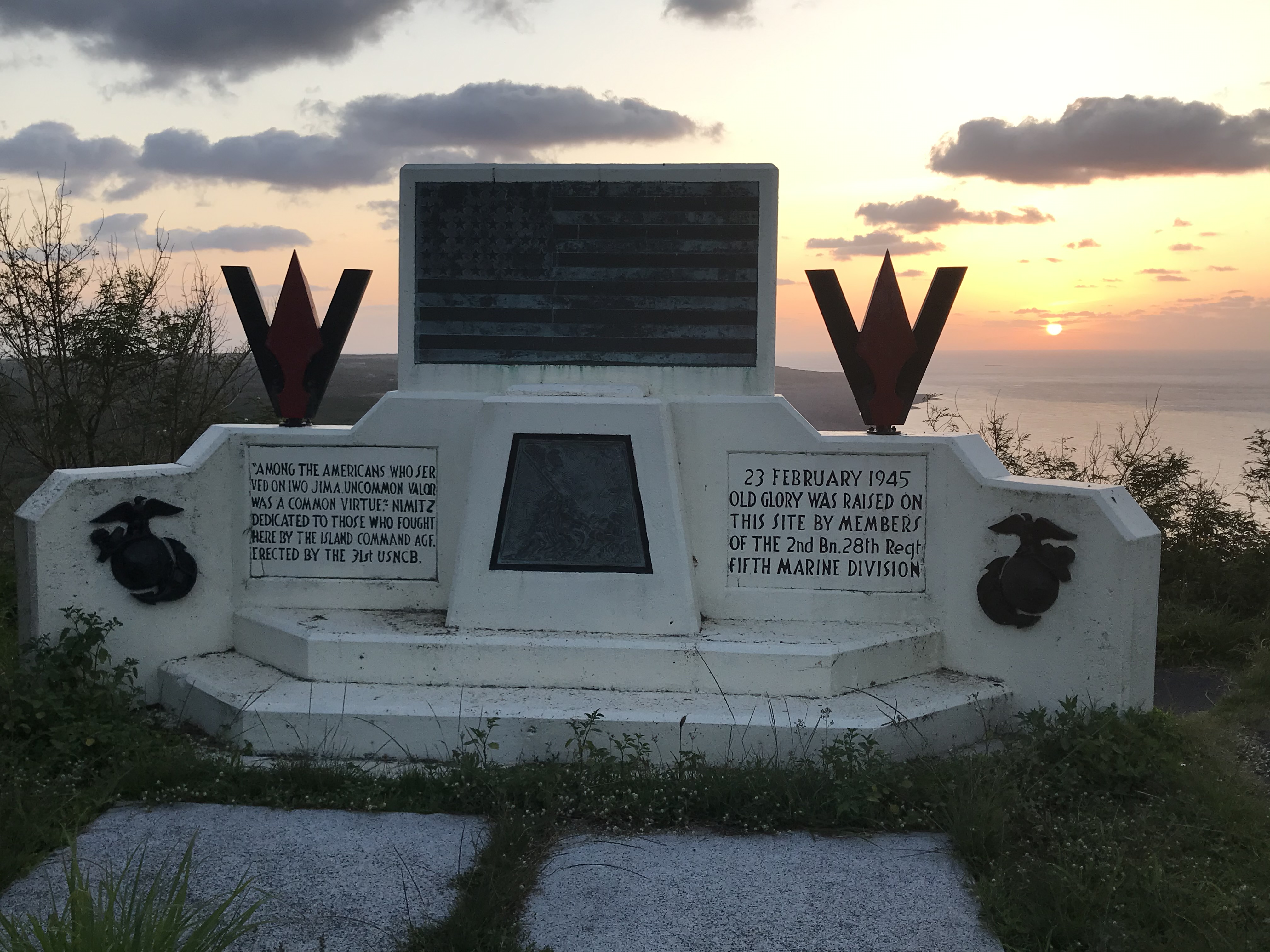 WWII Memorial on Iwoto (Iwo Jima)